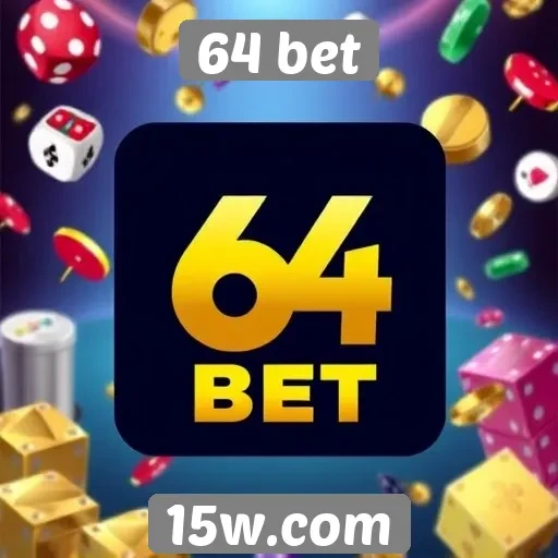 Variedade de jogos disponíveis no 64 bet